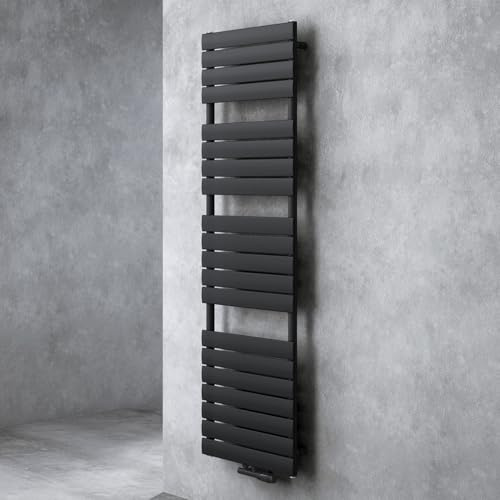 doporro Badheizkörper Heizkörper Bad Paneelheizkörper 180x60cm Anthrazit | Badheizung Flachheizkörper Einlagig Horizontal Effektive Wärmeabgabe 2 in1 Mittelanschluss oder Seitenanschluss FH