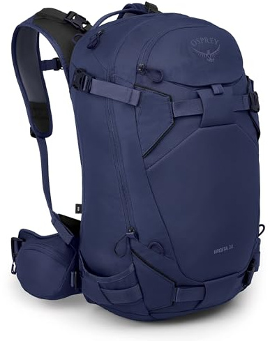 Osprey Kresta 30L Damen Ski-Rucksack, Winter Night Blue