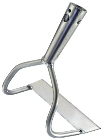Connex Bügelzughacke verzinkt 155 mm / Gartenhacke / Unkrauthacke / Unkrautentferner / Garten / FLOR50715