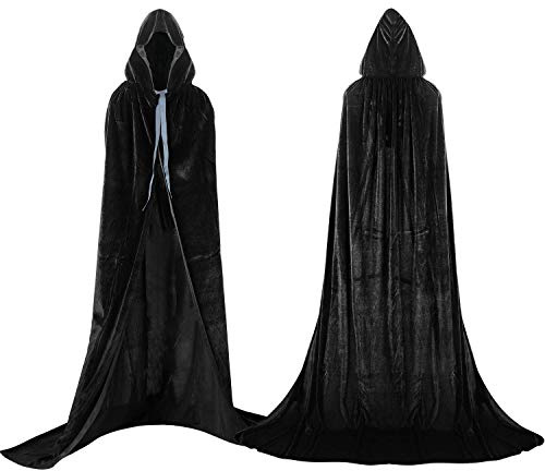 Proumhang Umhang mit Kapuze SAMT Cape Halloween