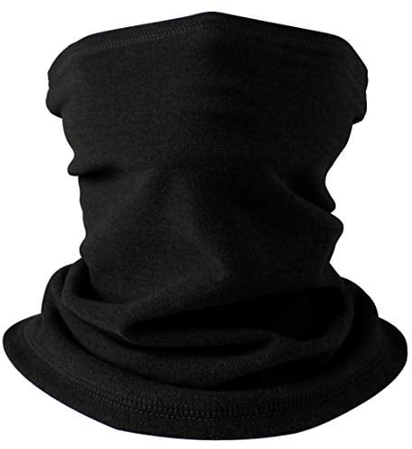 HEGCOIIE Winter Loop Schal Herren & Damen，Fleece Schlauchschal Halswärmer Halstuch Winddicht Ski Maske Warmer für Outdoor Skifahren Motorrad Laufen Radfahren