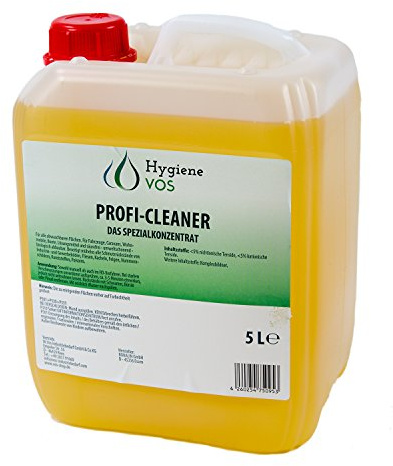Hygiene VOS Profi Cleaner Spezialkonzentrat 5 Liter Kanister Allzweckreiniger für Haushalt Wohnwagen Wohnmobil Caravan Boot und Yacht
