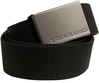 Urban Classics Herren Gürtel Gürtel schwarz (Black) One Size
