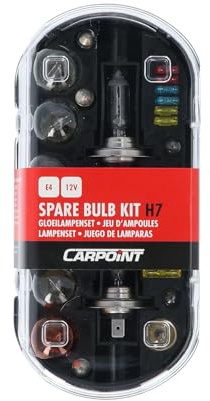 CARPOINT 0725078 Set Lampen-Set mit Sicherung mit Glühlampen