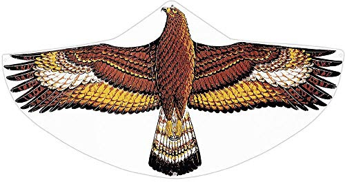 GÜNTHER FLUGSPIELE - 1146 - Einleiner-Drachen Steinadler, ca. 122 x 68 cm, Kinderdrachen aus robuster PE-Folie, für Kinder ab 4 Jahren, inkl. Griff und Drachenschnur