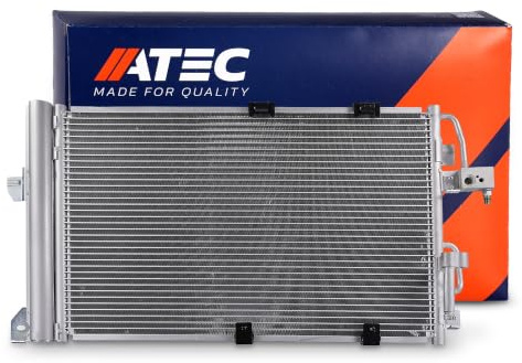 ATEC Germany Kondensator 555x382x17 mit Trocknerpatrone | Kompatibel mit: OPEL ASTRA G Cabriolet, ASTRA G Caravan, ASTRA G CC, ASTRA G Coupe, ASTRA G Kasten/Kombi, ASTRA G Stufenheck