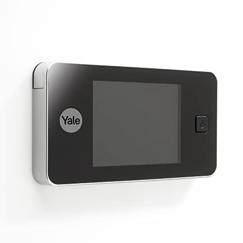 Yale Standard Digitaler Türspion 500 - Live-Ansicht - Hochwertige Kamera - Silber