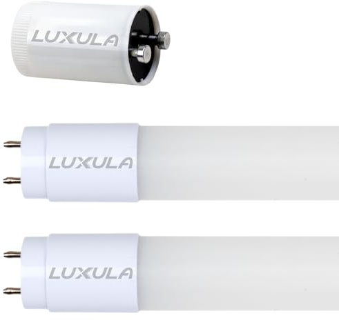 LUXULA 2er Pack LED Röhre 120cm - Kunststoff T8 G13-18W 2160lm - 4000K Neutralweiß - inkl. Starter-Brücke - Röhrenlampe Leuchstoffröhre Neonröhre