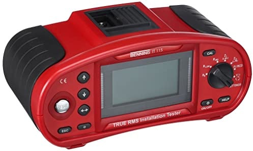 Benning IT 115 Installationsprüfgerät TRUE RMS VDE 0100/0105 Rot