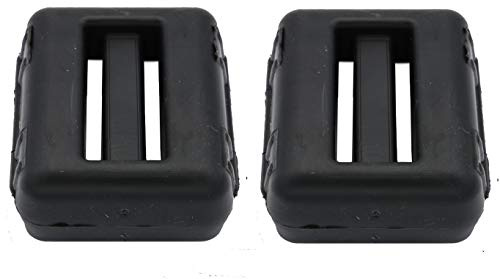 Fonderia Roma, Tauchergewichte, kunststoffbeschichtet, Schwarz, 1 kg, 2 Stück