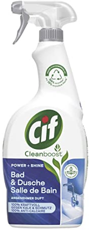 CIF Power & Shine Reiniger Spray Bad & Dusche (750 ml), 6er pack