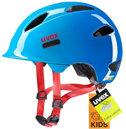 uvex OYO - Leichter Fahrradhelm für Kinder - intergierter Seitenschutz - erweiterbar mit LED-Licht
