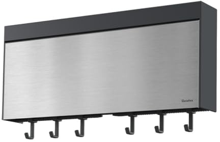 Metaltex Tango INOX Küchenrollenspender für 3 Rollen mit Edelstahl-Front, Silber