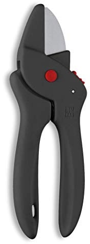 ZWILLING Blumenschere Pflanzenschere Gartenschere Kräuterschere Edelstahl Schwarz