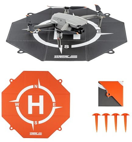 STARTRCE Drohnen Landeplatz Landing Pad faltbar Universal schnell faltbar Landeplattform für DJI Mini 4k / Mini 3 Pro / Mavic 3 / DJI Air 2S / Mavic 2 / Drohne