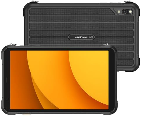 Ulefone RugKing Pad Pro Outdoor Tablet Android 16 Mit Schultergurt, 8.68 Zoll Tablet Rugged 16GB+128GB/TF-2TB, 7100 mAh Akku, 16MP Kamera, Dual SIM 4G Wasserdicht Tablet Corning Glass/eSIM/NFC/GPS/OTG