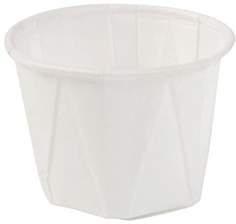 GREENBOX 250 St. kleine Schälchen für Dips, Saucen, Fingerfood, Marmelade I Mini Portionsbecher 30 ml rund weiß I Party Portionsschälchen Papierbecher mit Biobeschichtung 100% biologisch abbaubar