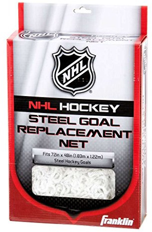 Franklin Sports NHL Hockeytor-Ersatznetz – 182,9 cm offizielle Größe – Outdoor-Street-Hockey-Tornetz – einfach anzubringen, offizielle Größe – 182,9 x 121,9 x 76,2 cm