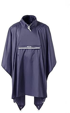 alpenmüller® Regenponcho Fahrrad Damen Herren Regencape | Der Testsieger für Outdoor Ausrüstung + Camping Gadget Die Regenbekleidung als Wander Zubehör