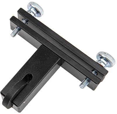 Yootones Geigenbrücken-Montagewerkzeug für Violine, Metall, Steghalter für verstellbare Violine, Gitarrenbauer-Werkzeug (schwarz)