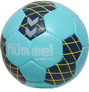 hummel, hmlCLASSIC Kids Handball, Light Blue/Marine/Yellow, 0
