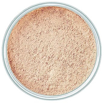 ARTDECO Mineral Powder Foundation - Schützendes, loses Puder in kompakter Form für ein ebenmäßiges, zart mattiertes Finish - 1 x 15 g