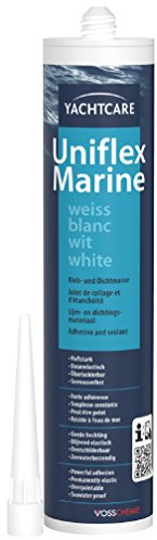 Yachtcare Uniflex Marine 310ml weiß - Dauerelastische Kleb - und Dichtmasse für Boot & Caravan
