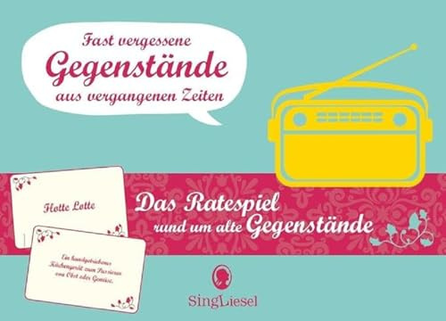 Fast vergessene Gegenstände aus vergangenen Zeiten, 100 Teile: Das große Ratespiel rund um alte Gegenstände: Ideal als Gedächtnistraining, ... (SingLiesel-Quizspiele für Senioren, Band 13)