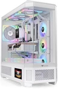 Thermaltake View 600 TG | Mid Tower Chassis | Hidden Connector | Snow White