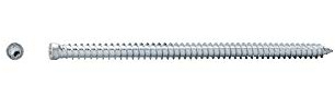 JeCo Fensterrahmenschrauben Fensterschrauben - 7,5 x 152mm - Mit Zylinderkopf - Eine Packung = 100 Stück
