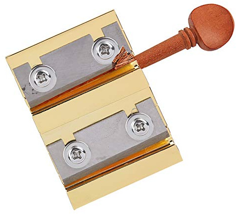 Violine-Zubehör, leistungsfähiges präzises Geigenwerkzeug Größe 3/4-4/4 für Musikschulen Amateure Profispieler Praktikanten