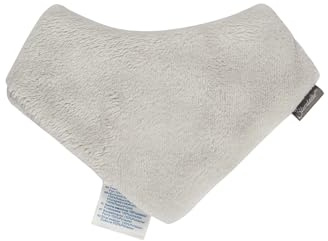 Sterntaler Halstuch aus Teddyflausch, gefüttert, mit Klettverschluss - Unisex Accessoires für Babys & Kleinkinder - warm, weich und bequem - hellgrau, Gr. 1