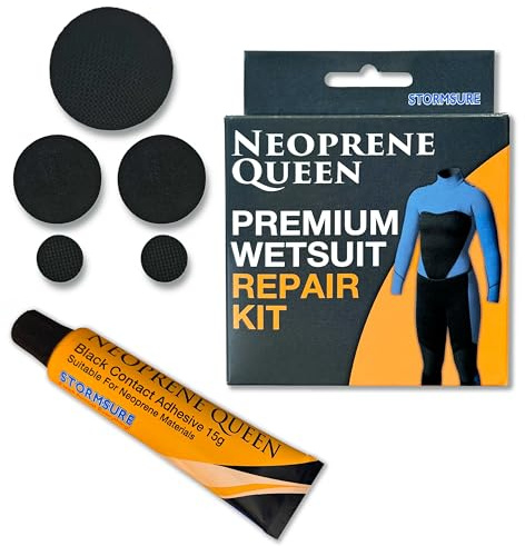 Stormsure Neoprene Queen Premium Neoprenanzug-Reparaturset - Flexible Flickreparaturen in 10 Minuten