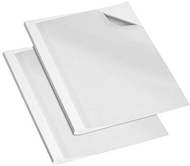 General Office Thermobinderücken: 50 Thermobindemappen 5-30 Blatt (Rückenbreite Mappe, Thermo-Bindemappen, Bindegerät)