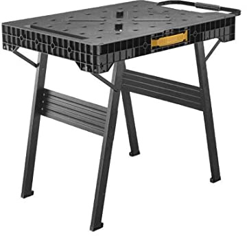 STANLEY FATMAX Express Klappwerkbank - Tragbare Arbeitsfläche mit 450 kg großer Tragfähigkeit, klemmkompatibel, 10 kg Gewicht, FMST1-75672