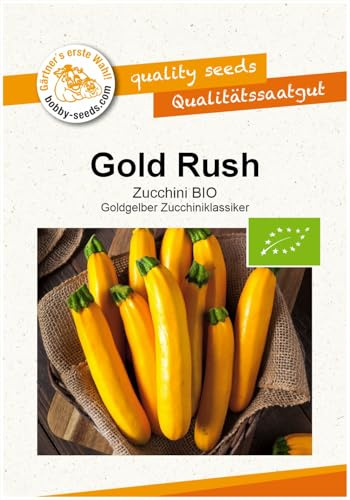 Gold Rush Bio-Zucchinisamen von Bobby-Seeds, Portion