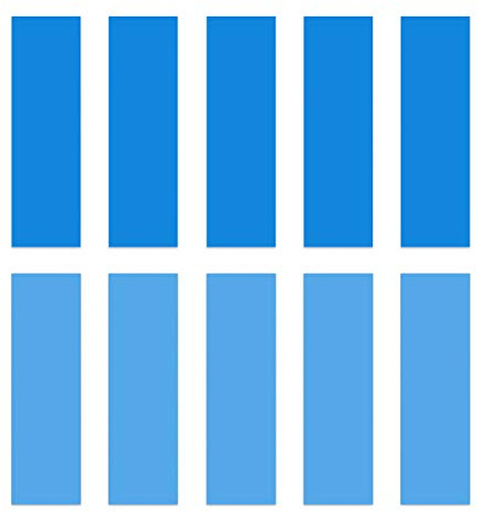 GLOTRENDS [10 Packungen] M.2 Wärmeleitpad (1mm+0.5mm) passend für M.2 SSD, passend für NVMe SSD, passend für PS5 SSD, passend für 2280 M.2 Kühlkörper, etc.