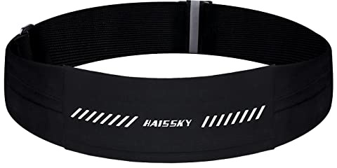 Laufgürtel für Handy wasserdichte Lauf Hüfttasche 3 Taschen Handy lauftasche, Hüfttasche, Sportgürtel, Running Belt zum Joggen，Bauchtasche Joggen für Herren und Damen bis zu 7,0