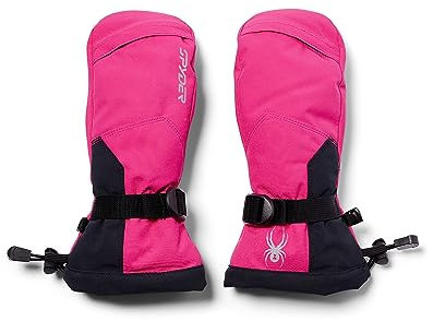 Spyder Jungen Jugend Finn Ski-Fäustlinge, Pink, Large