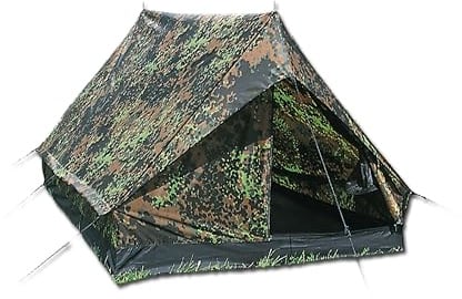 Mil-Tech Mini Pack Standard' Zelt Flecktarn One Size