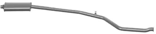 VEGAZ PGS-264 Mittelschalldämpfer Kompatibel mit PEUGEOT 206 CC 2D 1717AZ 1717EQ 1717H8