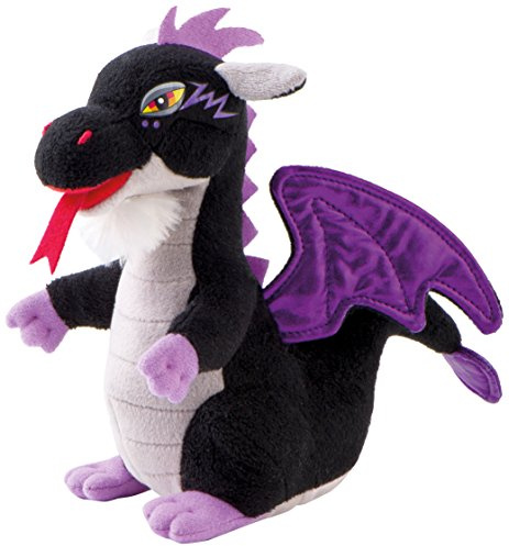 Trudi 52428 - Funktionsplüsch, Mini Drago Nero, 14 cm