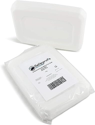 Bio Sheabutter - Glycerinseife, Rohseife, Seifenbasis zum Seifengießen, Beruhigend, 100% Vegan, SLS-Frei, 1kg