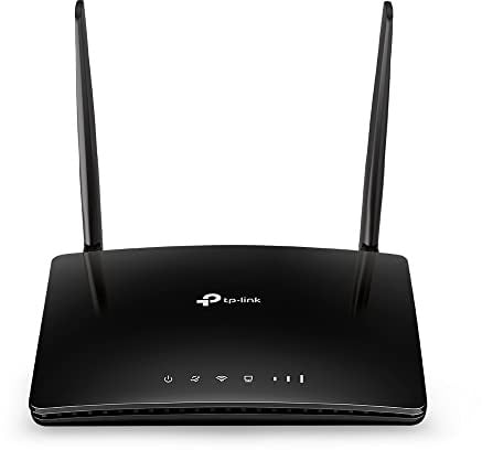 TP-Link TL-MR6400 LTE Router, 4G Router unterstützt SIM Karten, 4G Cat4 bis zu 150 Mbit/s, WLAN 2.4GHz N300, 4X 100 Mbps Ports, Plug and Play, bis zu 32 Geräte, Kindersicherung, Gast-Netzwerk