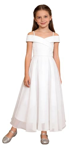 Oyolan Kleid Mädchen Festlich Taufe Fotografie Cocktail Blumenmädchenkleider Formelles Mädchenkleid Für Hochzeitsfeiern Abendkleid