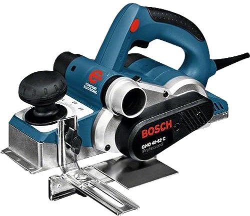 Bosch Professional Hobel GHO 40-82 C (Leistung 850 Watt, inkl. Staubbeutel, Parallelanschlag, Falztiefenanschlag, 1x Hobelmesser, HandwerHandwerkoffer)