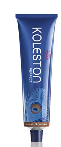 Wella Professionals Koleston Perfect Pure Naturals - Permanente Haarfarbe - Professionelle Coloration mit bis zu 100% Grauabdeckung & Me+ Farbtechnologie – 4/0 Mittelbraun, 60ml
