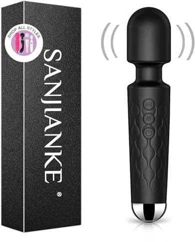 Vibration für Frauen,Sex spielzeug für die frau G Punkt Vibration für Frauen mit 8 * 20Modus Vibrator Klitoris Stimulator für sie Sex Spielzeug für sexspielzeug für frauen solo (Schwarz)
