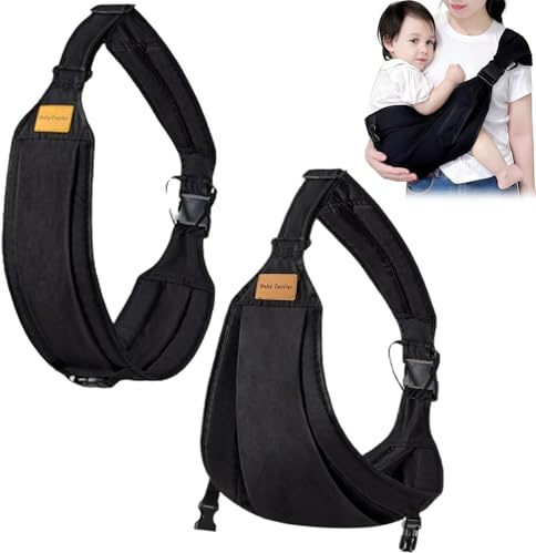 Babytragetuch,Kleinkind Trage Seitlich,Babytrage Seitlich,Verstellbare Schulter Babytrage,Multifunktionale Tragegurt Baby,Babys von 0 bis 36 Monaten, Kleinkinder bis 20kg