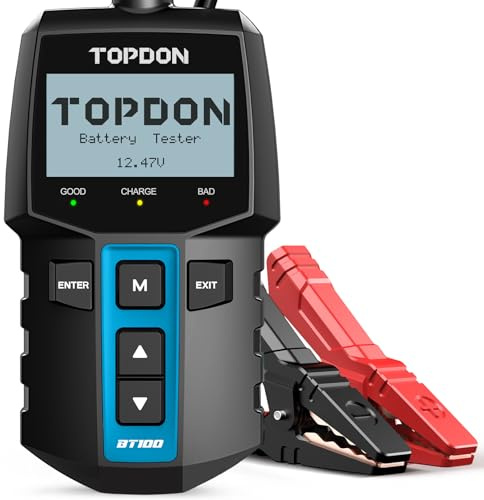 TOPDON BT100 Autobatterietester 12V Lasttester US